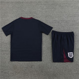 24-25 England Short Sleeve Training Suit/ 24-25 短袖训练服英格兰宝蓝色