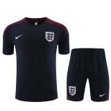 24-25 England Short Sleeve Training Suit/ 24-25 短袖训练服英格兰宝蓝色