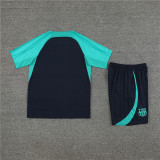 23-24 Barcelona Short Sleeve Training Suit/ 23-24 短袖训练服巴萨宝蓝色
