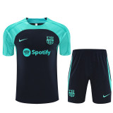 23-24 Barcelona Short Sleeve Training Suit/ 23-24 短袖训练服巴萨宝蓝色