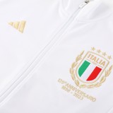 23-24 Italy Jacket Tracksuit/23意大利05白色夹克套装