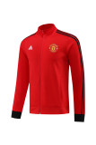 23-24 Manchester United Jacket Tracksuit/23曼联03红色夹克套装