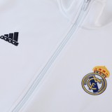 23-24 Real Madrid Jacket Tracksuit/23皇马03白色夹克套装