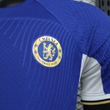 23-24 Chelsea Home Player Jersey Sponsored /23-24切尔西主场球员版有胸前广告