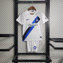 23-24 Inter Milan Away Kids Kit/23-24国米客场童装