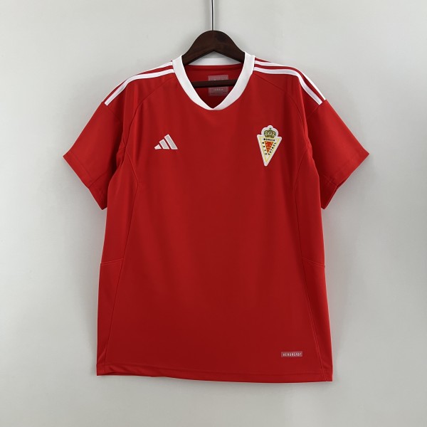 23-24 Real Murcia Home Fans Jersey/23-24穆尔西亚主场球迷版