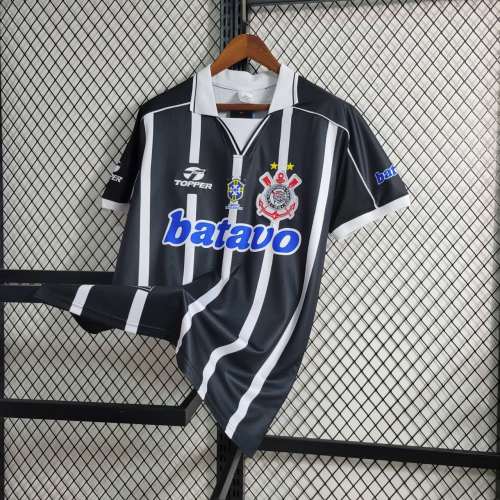 1999 Corinthians Away Retro Jersey/1999科林蒂安客场