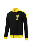 23-24 Borussia Dortmund Jacket Tracksuit/23多特02黑色夹克套装