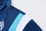 23-24 Olympique Marseille Jacket Tracksuit/23马赛01宝蓝夹克套装
