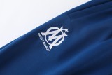 23-24 Olympique Marseille Jacket Tracksuit/23马赛01天蓝夹克套装