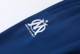 23-24 Olympique Marseille Jacket Tracksuit/23马赛01宝蓝夹克套装