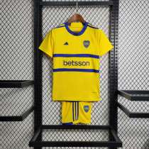 23-24 Boca Juniors Away Kids Kit/23-24博卡客场童装