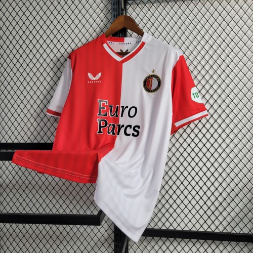 23-24 Feyenoord Home Fans Jersey/23-24费耶诺德主场球迷版