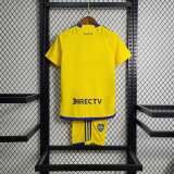 23-24 Boca Juniors Away Kids Kit/23-24博卡客场童装