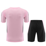 23-24 Inter Miami Short Sleeve Training Suit/23-24短袖训练服迈阿密粉色
