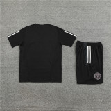 23-24 Inter Miami Short Sleeve Training Suit/23-24短袖训练服迈阿密黑色