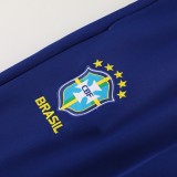 23-24 Brazil Jacket Tracksuit/23巴西01蓝色夹克套装