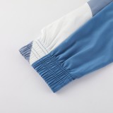 23-24 Olympique Marseille Hooded Windbreaker Suit/23马赛半拉风衣套装