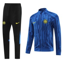 23-24 Inter Milan Jacket Tracksuit/23国米01蓝色印花夹克套装