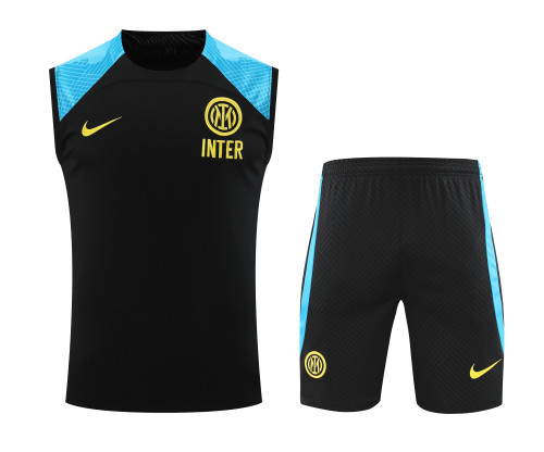 23-24 Inter Milan Training Vest Suit/23-24国米无袖背心训练服