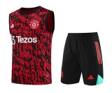 23-24 Manchester United Training Vest Suit/23-24曼联无袖背心训练服