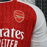 23-24 Arsenal Home Long sleeve Player Jersey/23-24阿森纳主场球员版长袖