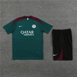 24-25 PSG Short Sleeve Training Suit/24-25短袖训练服PSG绿色