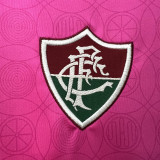 23-24 Fluminense Pink October Women's Jersey/23-24弗卢米嫩塞粉色十月女装