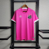 23-24 Santos Pink October Jersey/23-24桑托斯粉色十月