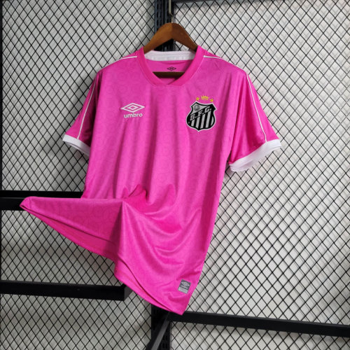 23-24 Santos Pink October Jersey/23-24桑托斯粉色十月