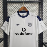 1999-00 Manchester United Away Retro Jersey/99-00曼联客场