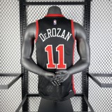23-24 Chicago Bulls City Edition DeMar DeRozan #11 Swingman NBA Jersey/24赛季公牛队城市版11号德罗赞