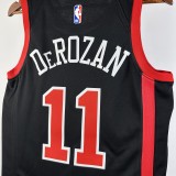 23-24 Chicago Bulls City Edition DeMar DeRozan #11 Swingman NBA Jersey/24赛季公牛队城市版11号德罗赞