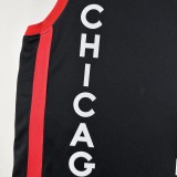 23-24 Chicago Bulls City Edition Derrick Rose #1 Swingman NBA Jersey/24赛季公牛队城市版1号罗斯