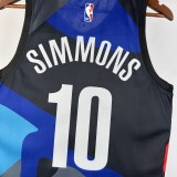 23-24 Brooklyn Nets City Edition Ben Simmons #10 Swingman NBA Jersey/24赛季篮网队城市版10号西蒙斯