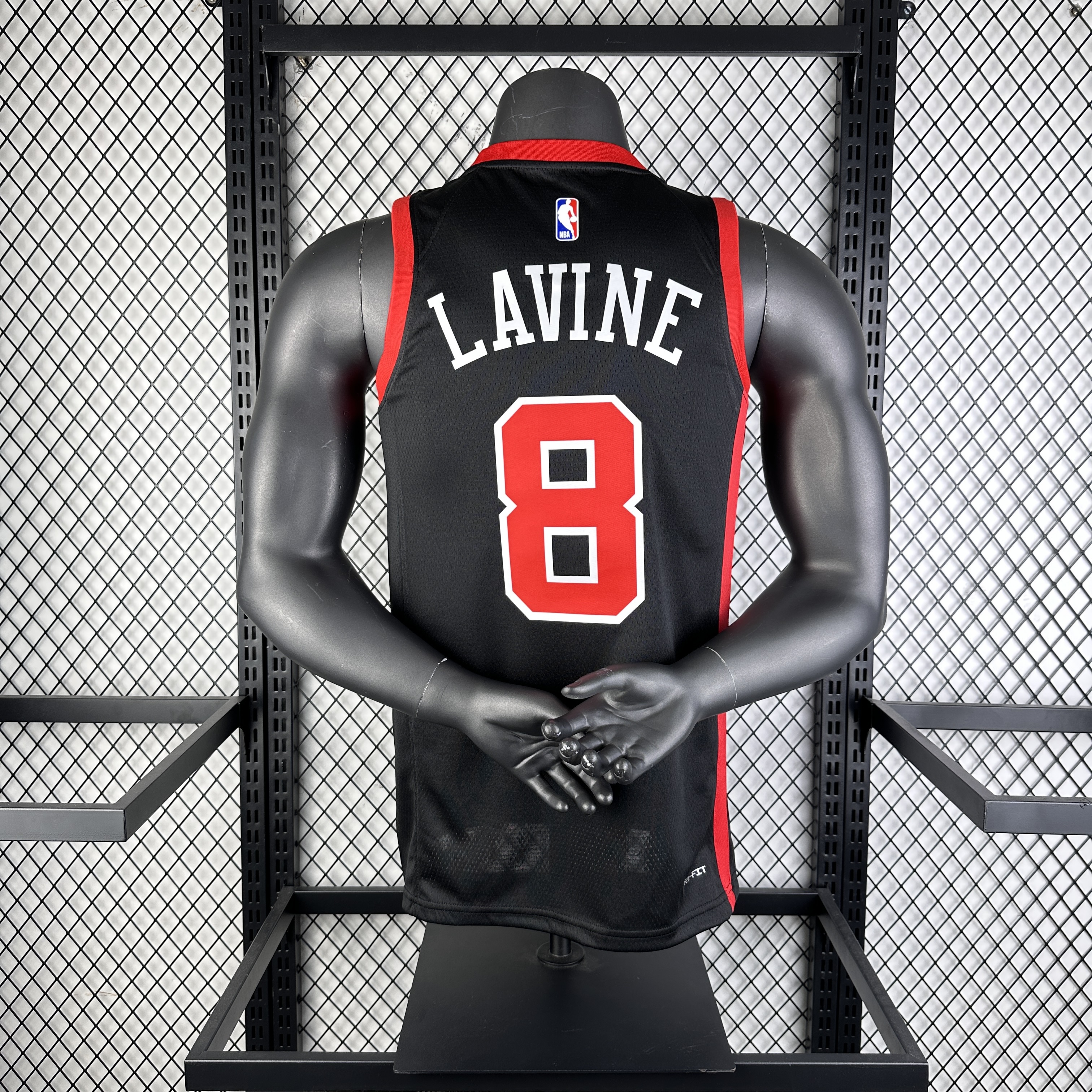 23 24 Chicago Bulls City Edition Zach LaVine 8 Swingman NBA Jersey