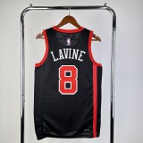 23-24 Chicago Bulls City Edition Zach LaVine #8 Swingman NBA Jersey/24赛季公牛队城市版8号拉文