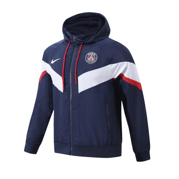 2023 PSG Home Player Hooded Windbreaker S-XXL/2023PSG主场球员版风衣