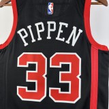 23-24 Chicago Bulls City Edition Scottie Pippen #33 Swingman NBA Jersey/24赛季公牛队城市版33号皮蓬