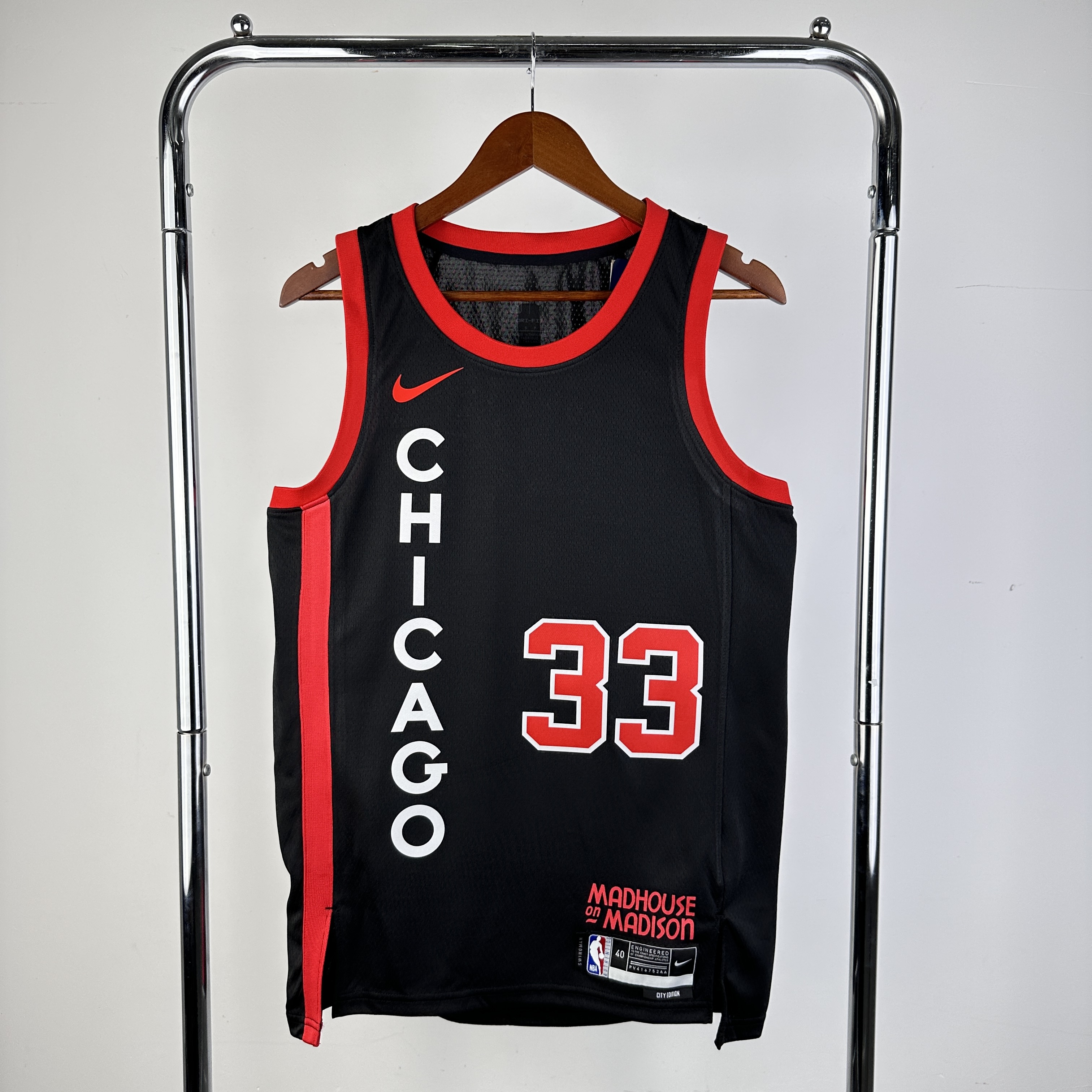 23-24 Chicago Bulls City Edition Scottie Pippen #33 Swingman 23-24 Chicago Bulls City Edition Scottie Pippen #33 Swingman