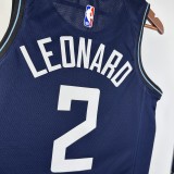 23-24 LA Clippers City Edition Kawhi Leonard #2 Swingman NBA Jersey/24赛季快船队城市版2号伦纳德