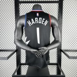 23-24 LA Clippers Flyer limited James Harden #1 Swingman NBA Jersey/23赛季快船队飞人限定1号哈登