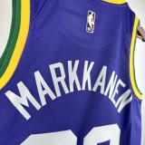 23-24 Utah Jazz Classic Edition Lauri Markkanen #23 Swingman NBA Jersey/24赛季爵士队复古23号马尔卡宁