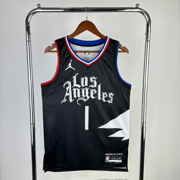 23-24 LA Clippers Flyer limited James Harden #1 Swingman NBA Jersey/23赛季快船队飞人限定1号哈登