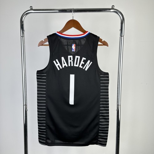2021 LA Clippers Flyer limited James Harden #1 Swingman NBA Jersey/21赛季快船队飞人限定1号哈登