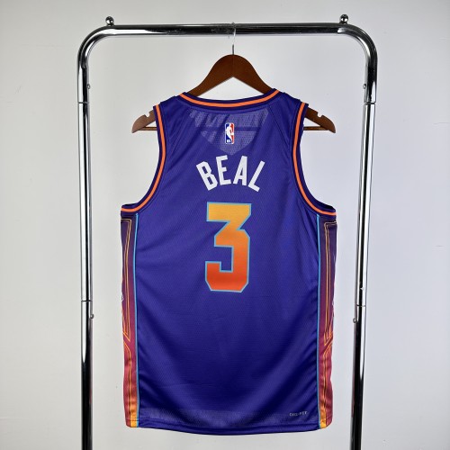 23-24 Phoenix Suns City Edition Beal #3 NBA Swingman Jersey/24赛季太阳队城市版3号比尔