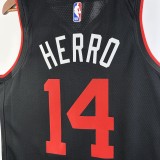 23-24 Miami Heat City Edition Herro #14 NBA Swingman Jersey/24热火队城市版14号希罗
