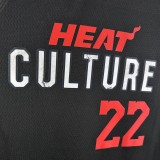 23-24 Miami Heat City Edition Butler #22 NBA Swingman Jersey/24热火队城市版22号巴特勒