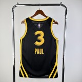 2023 Warriors City Edition Paul #3 NBA Swingman Jersey/23赛季勇士队城市版3号保罗