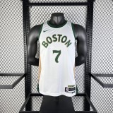23-24 Boston Celtics City Edition Brown #7 NBA Swingman Jersey/24赛季凯尔特人城市版7号布朗